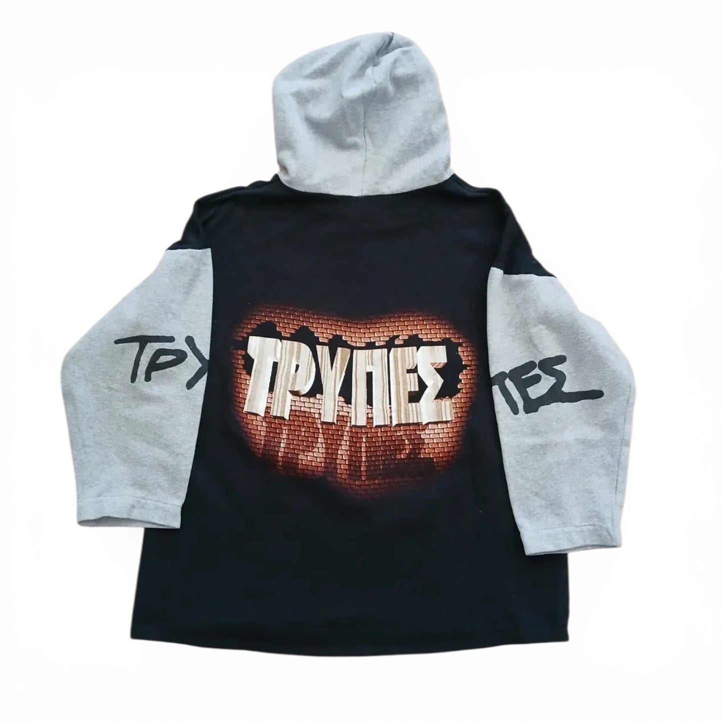 1990s ΤΡΥΠΕΣ 3/4 sleeve M
