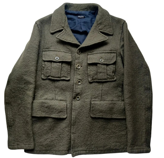 2000s Miu Miu wool jacket M