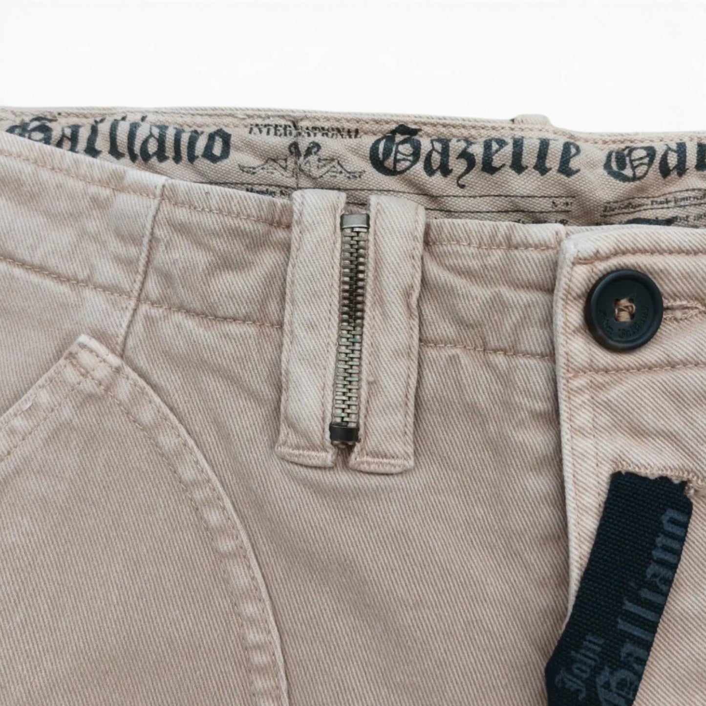 2000s John Galliano utility shorts L