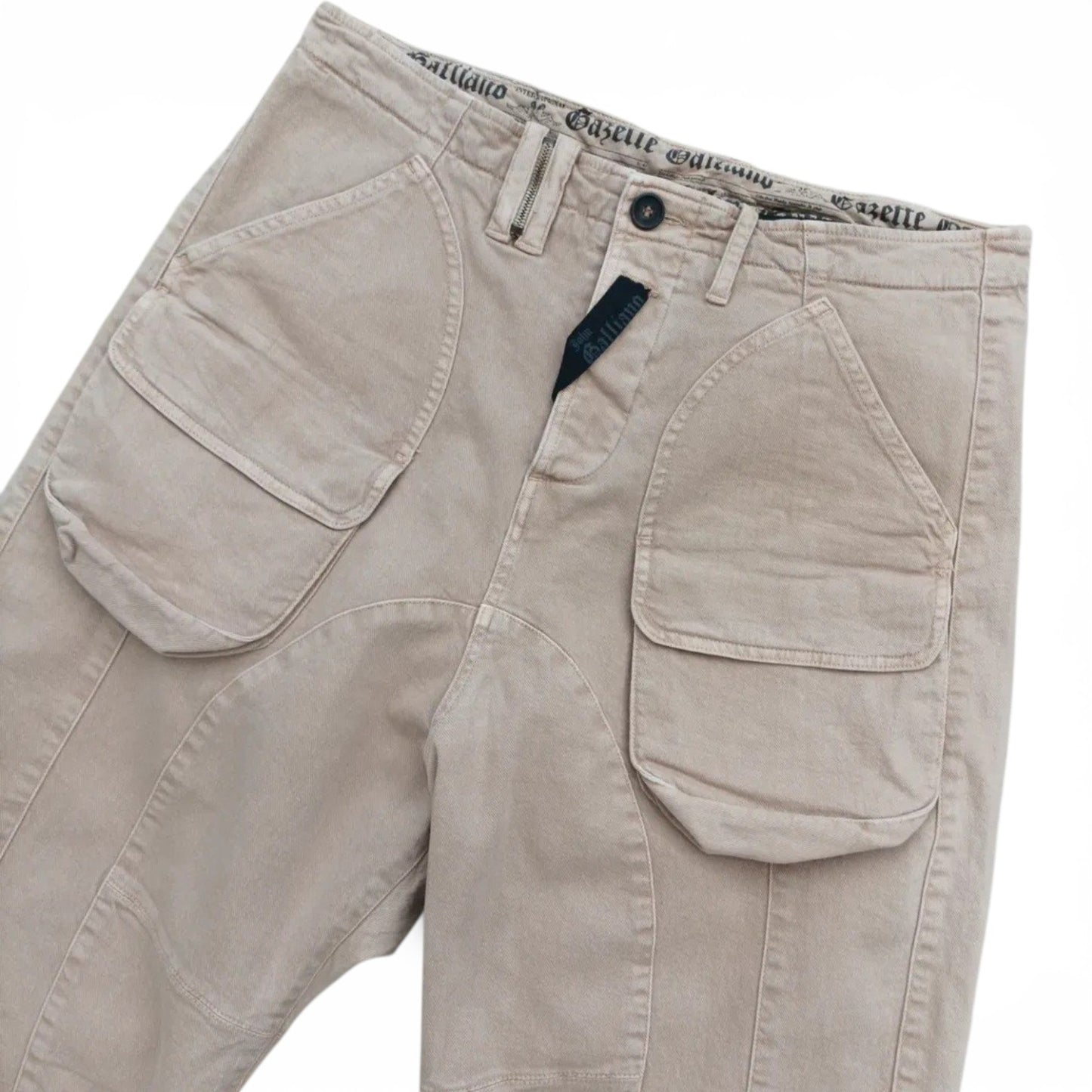 2000s John Galliano utility shorts L