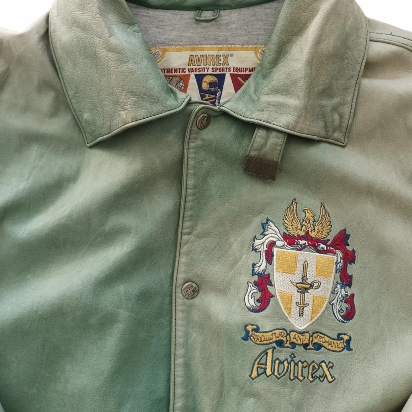 1990s Avirex leather jacket  L