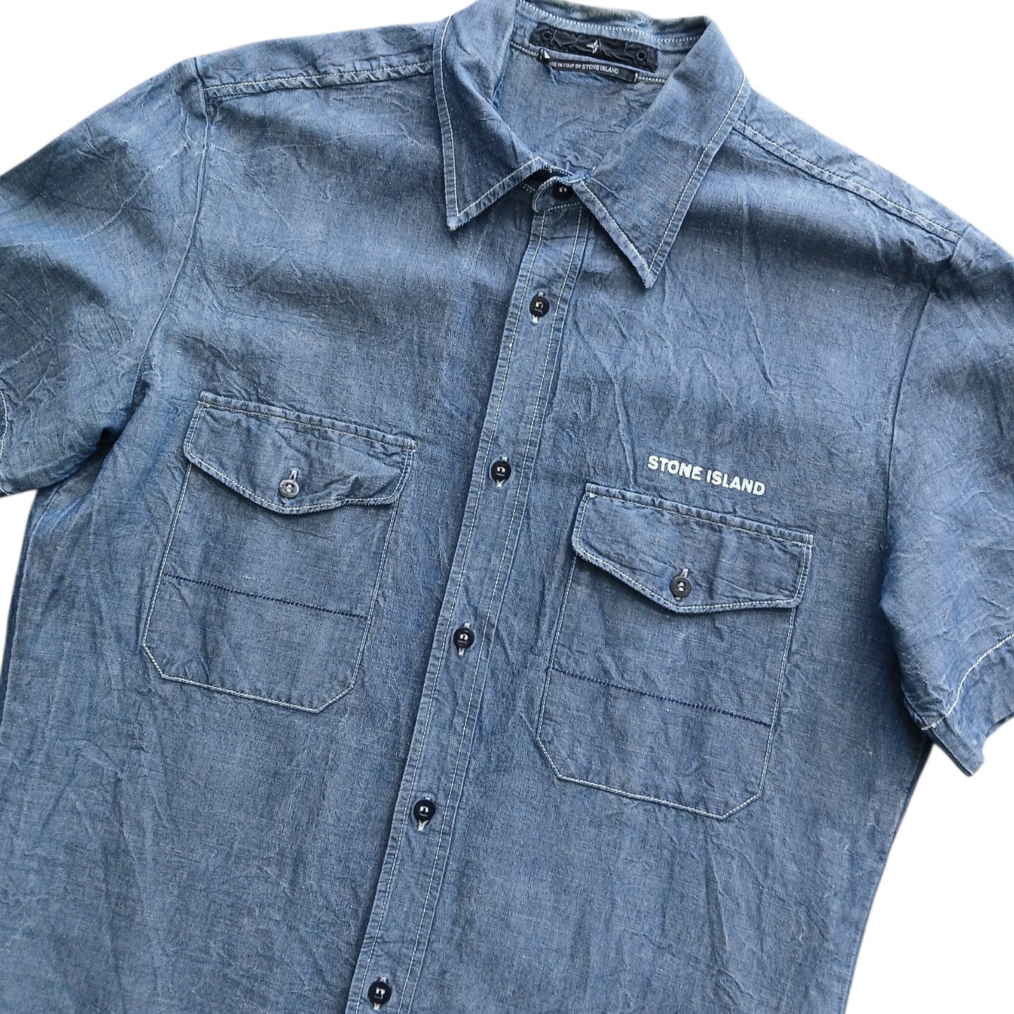 2002 Stone Island Denims shirt L