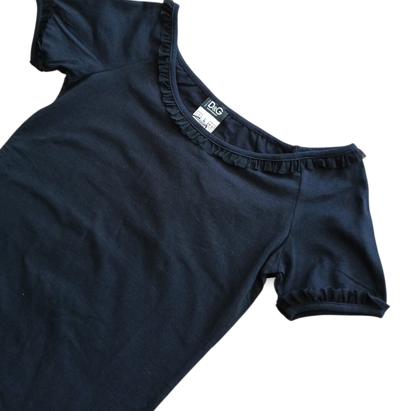 2000s Dolce & Gabbana fitted top L