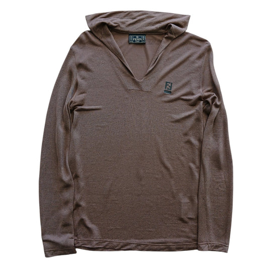 1990s Fendi V-neck mesh M
