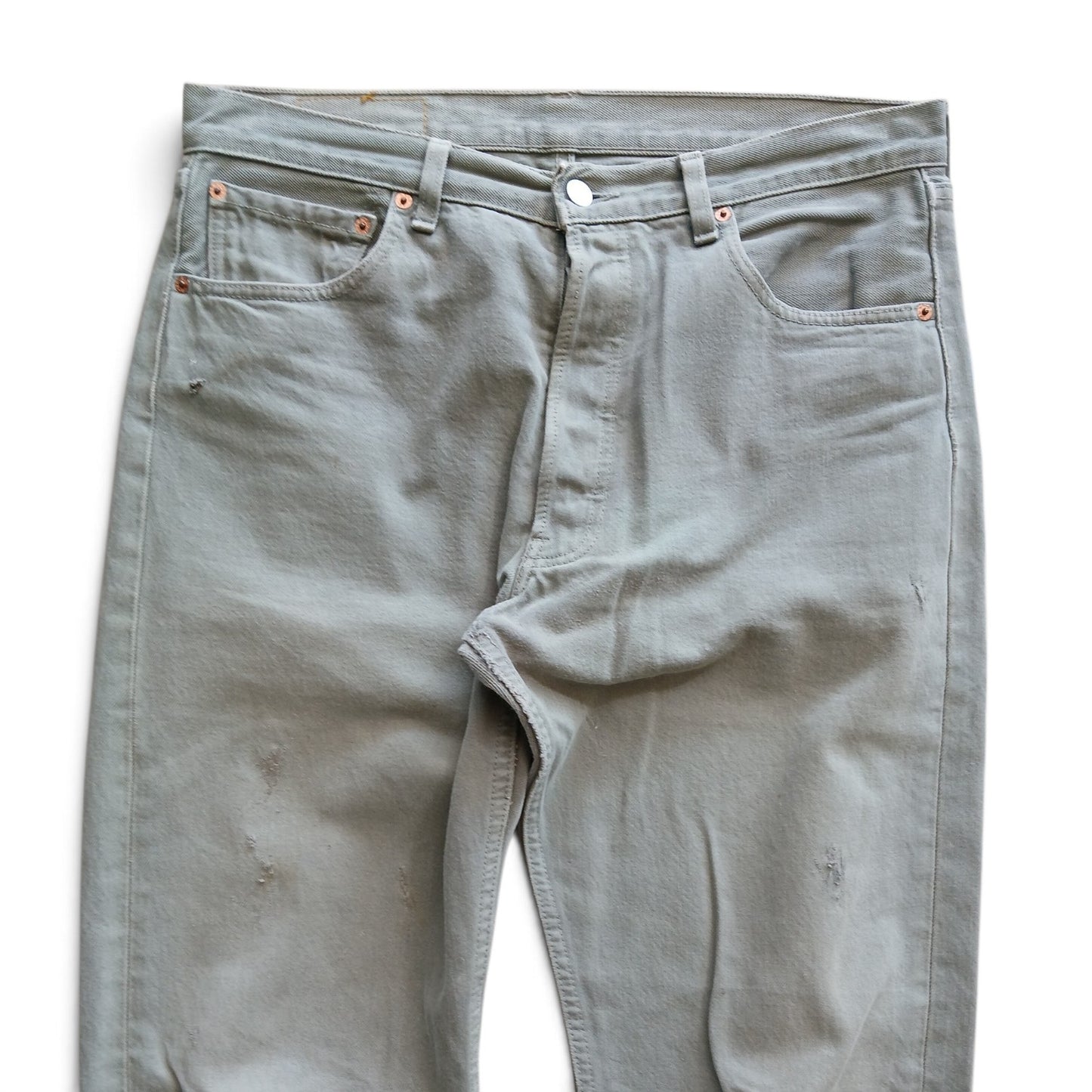 Levi’s 501 olive distressed 34x34