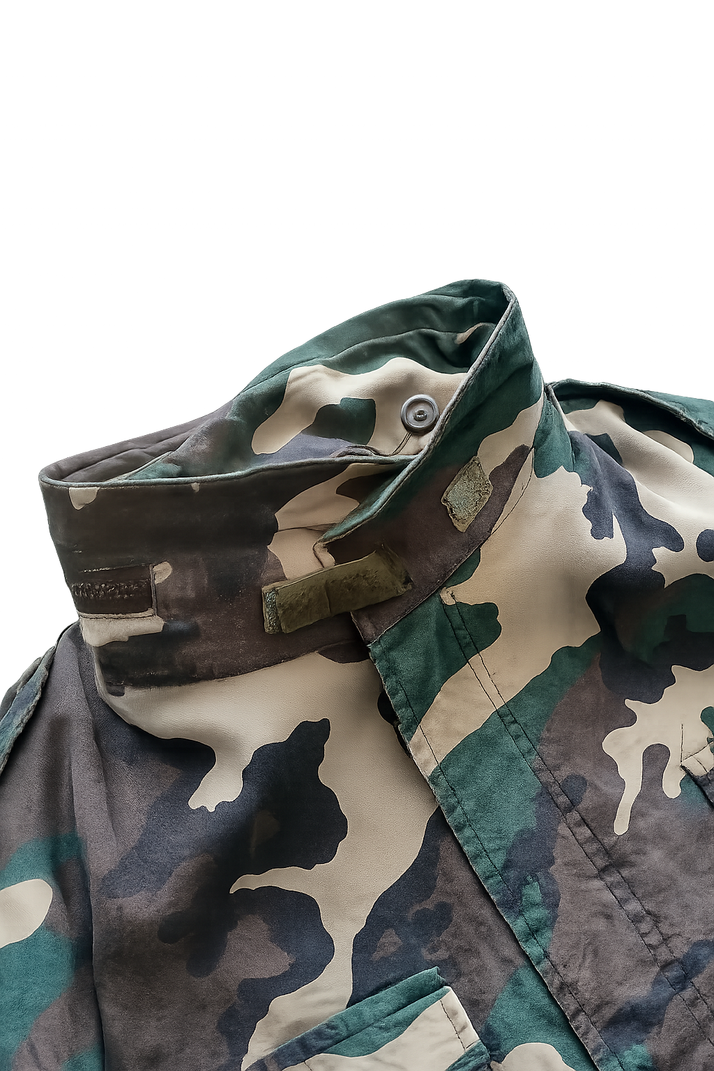1990s M-65 woodland camo XL