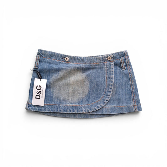2000s Dolce & Gabbana denim mini M