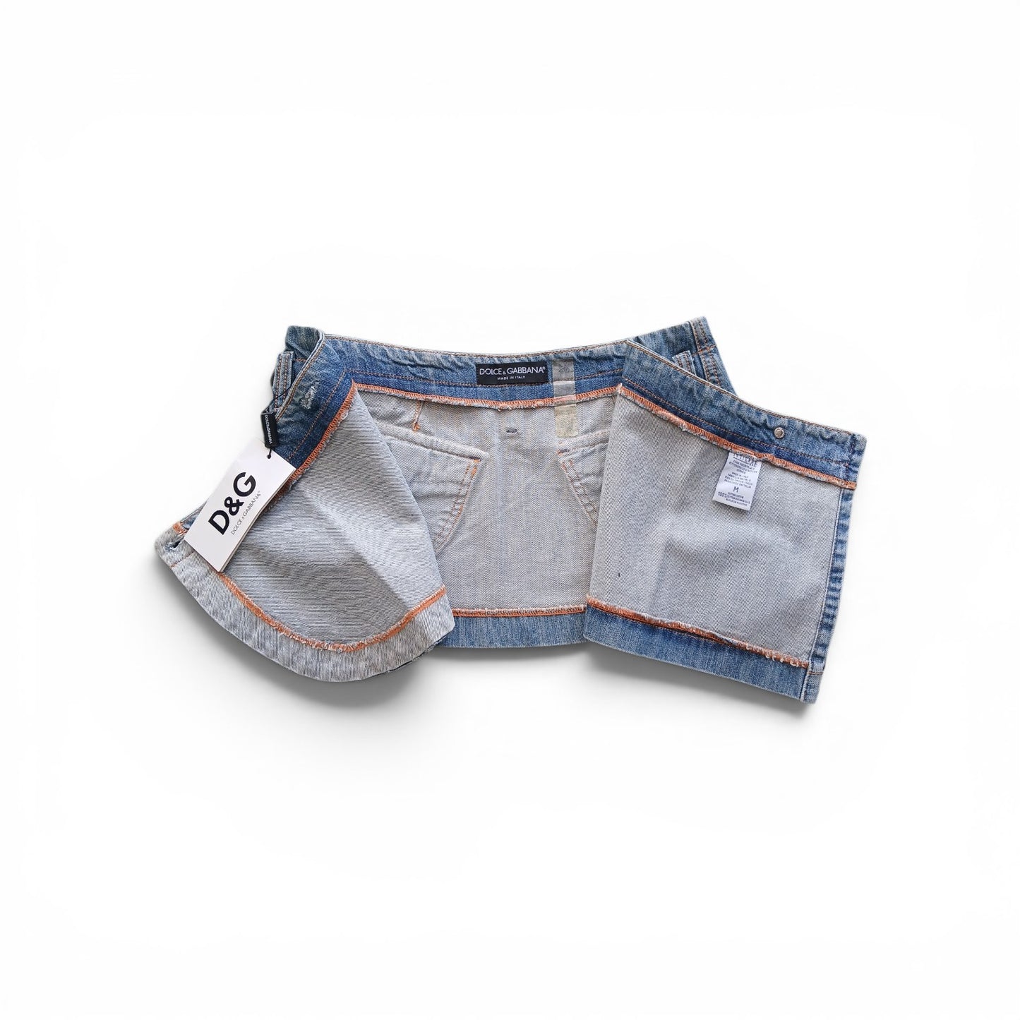 2000s Dolce & Gabbana denim mini M