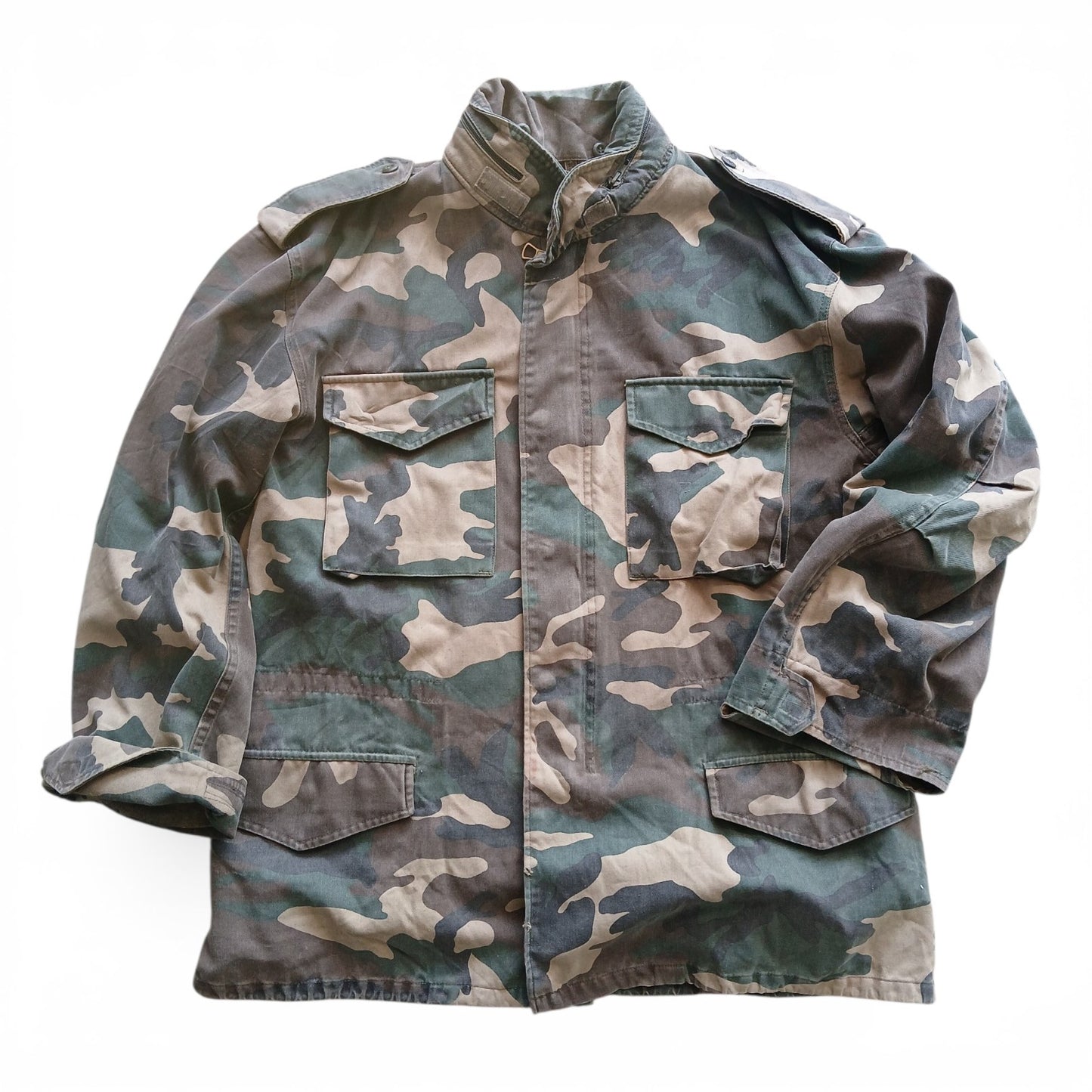1990s M-65 washed camo L