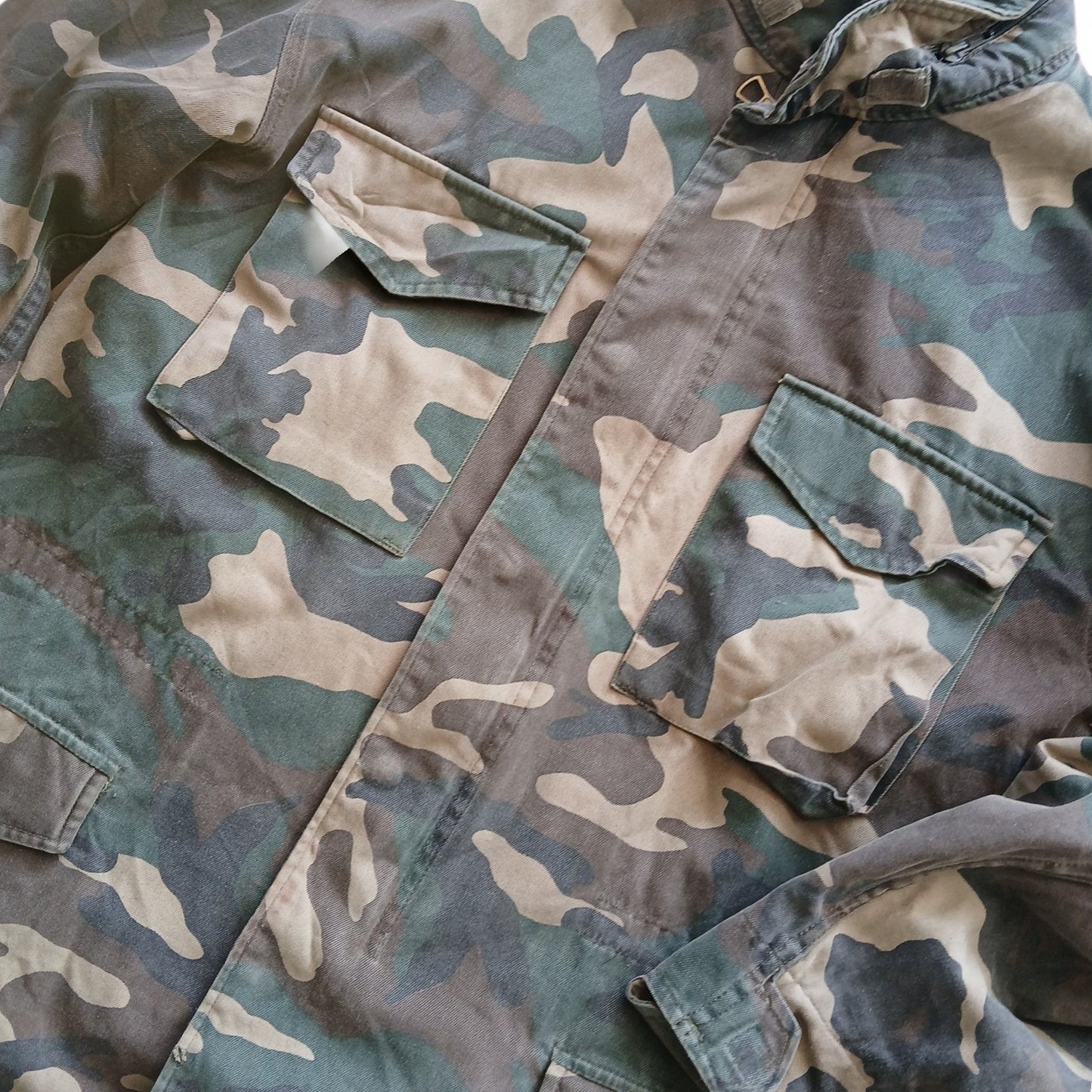 1990s M-65 washed camo L