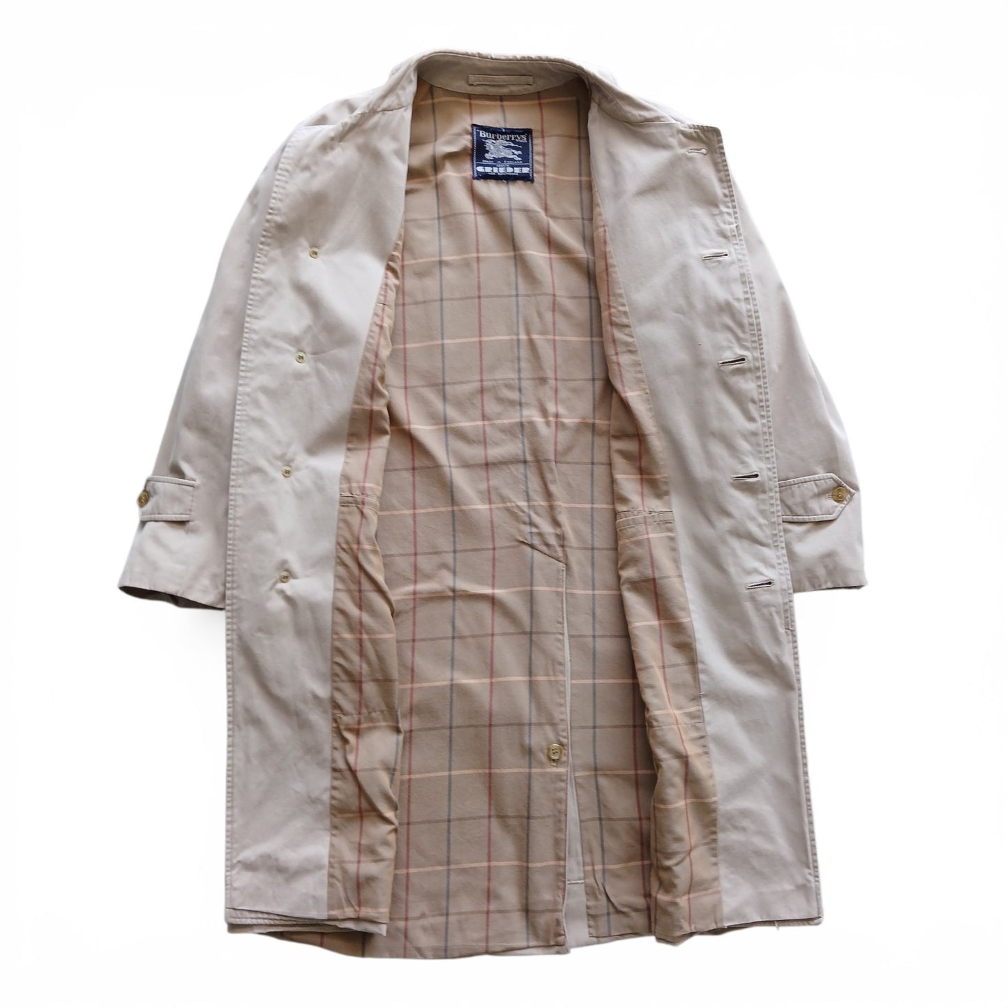 1990s Burberrys car coat L