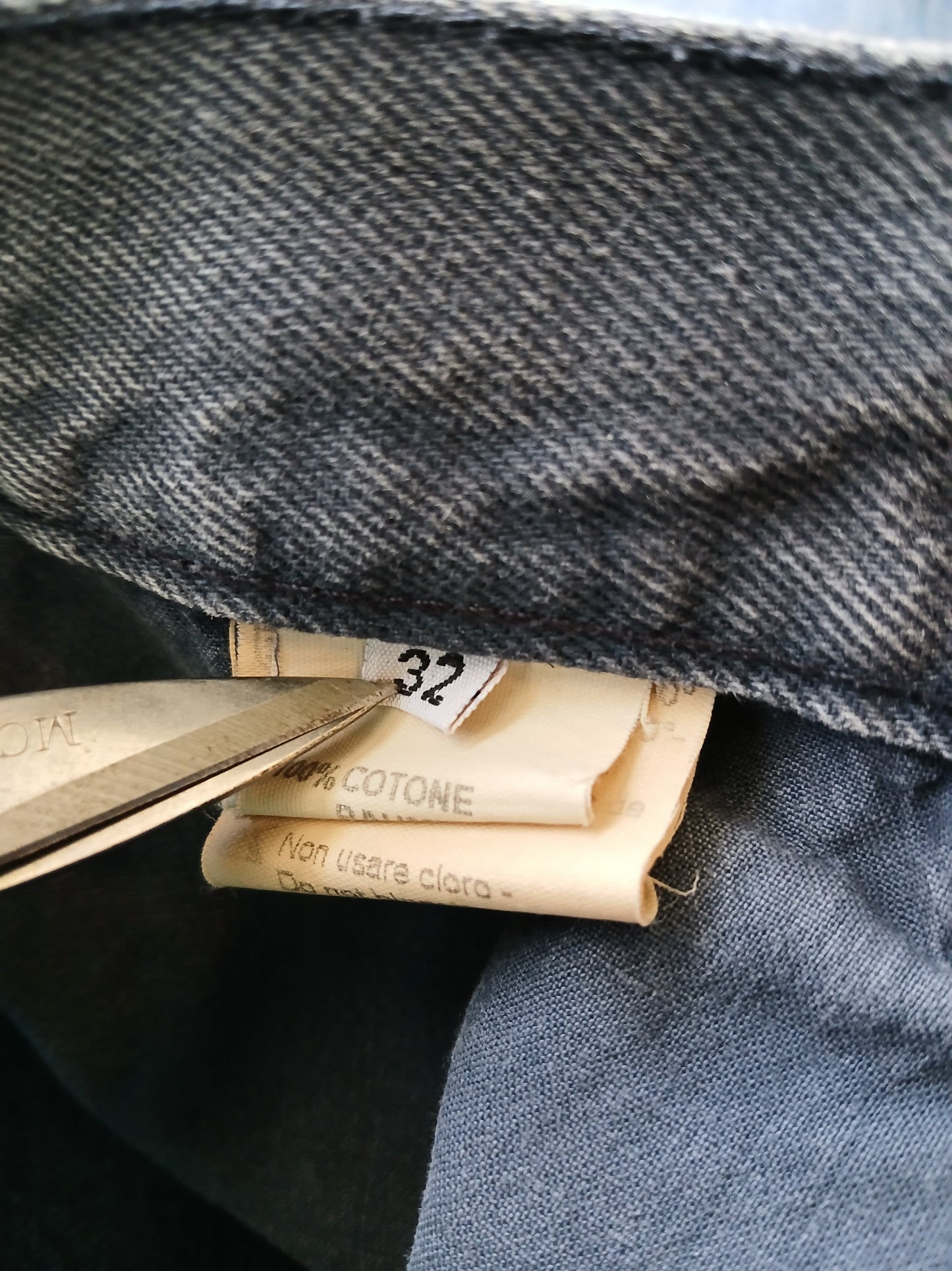 1990s Valentino denim pants  32