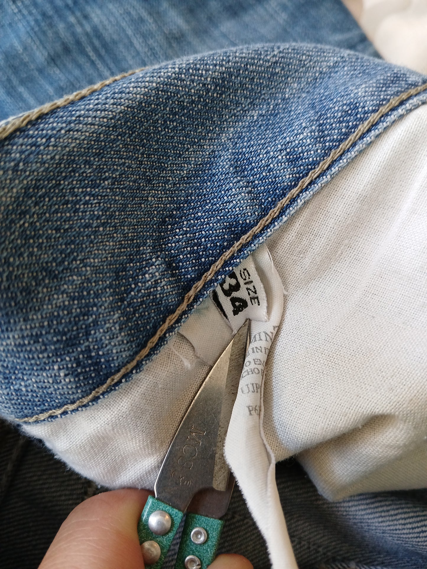 2000s Armani Jeans denim pants 34