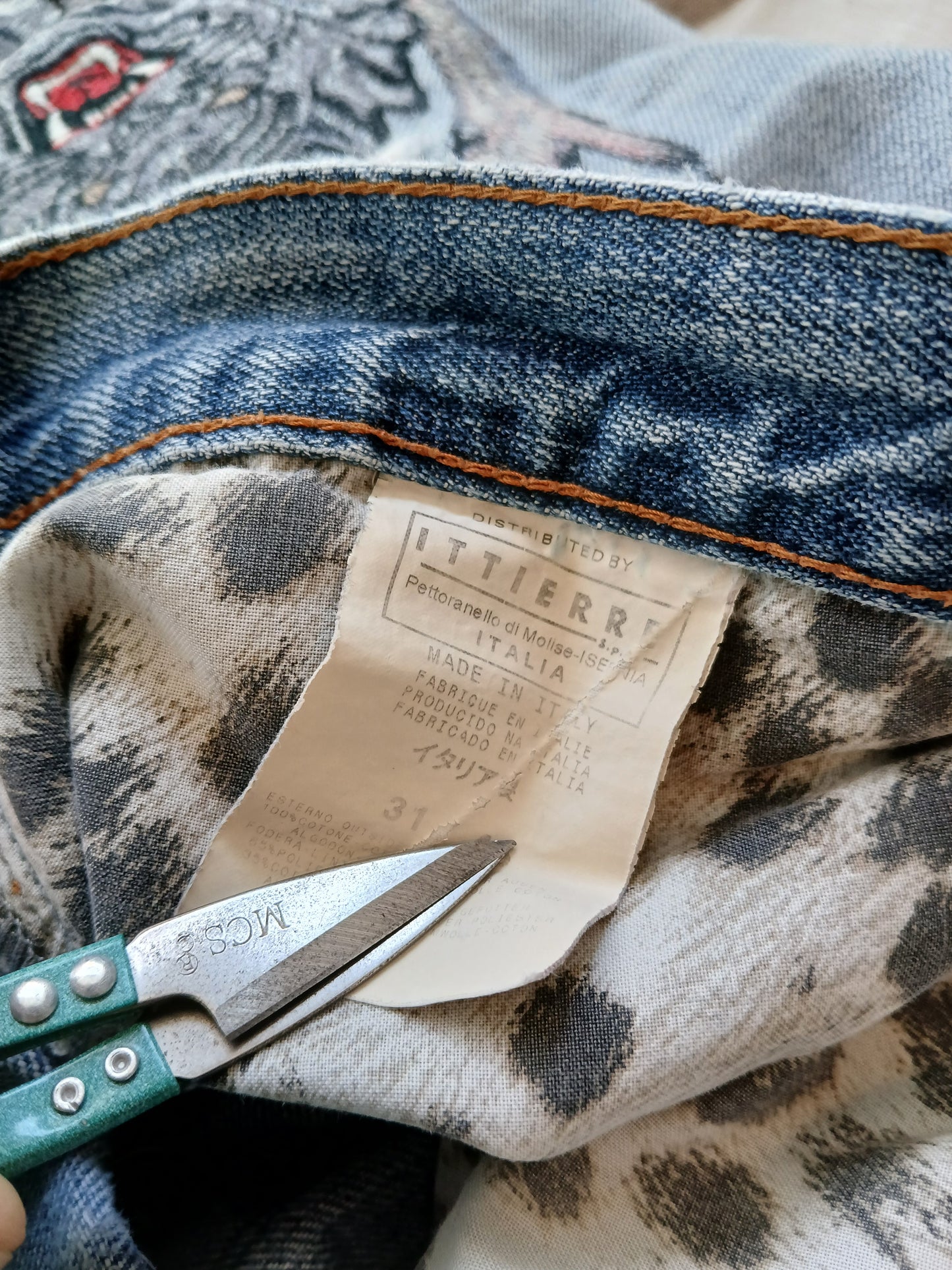 2000s Just Cavalli distressed jeans 31