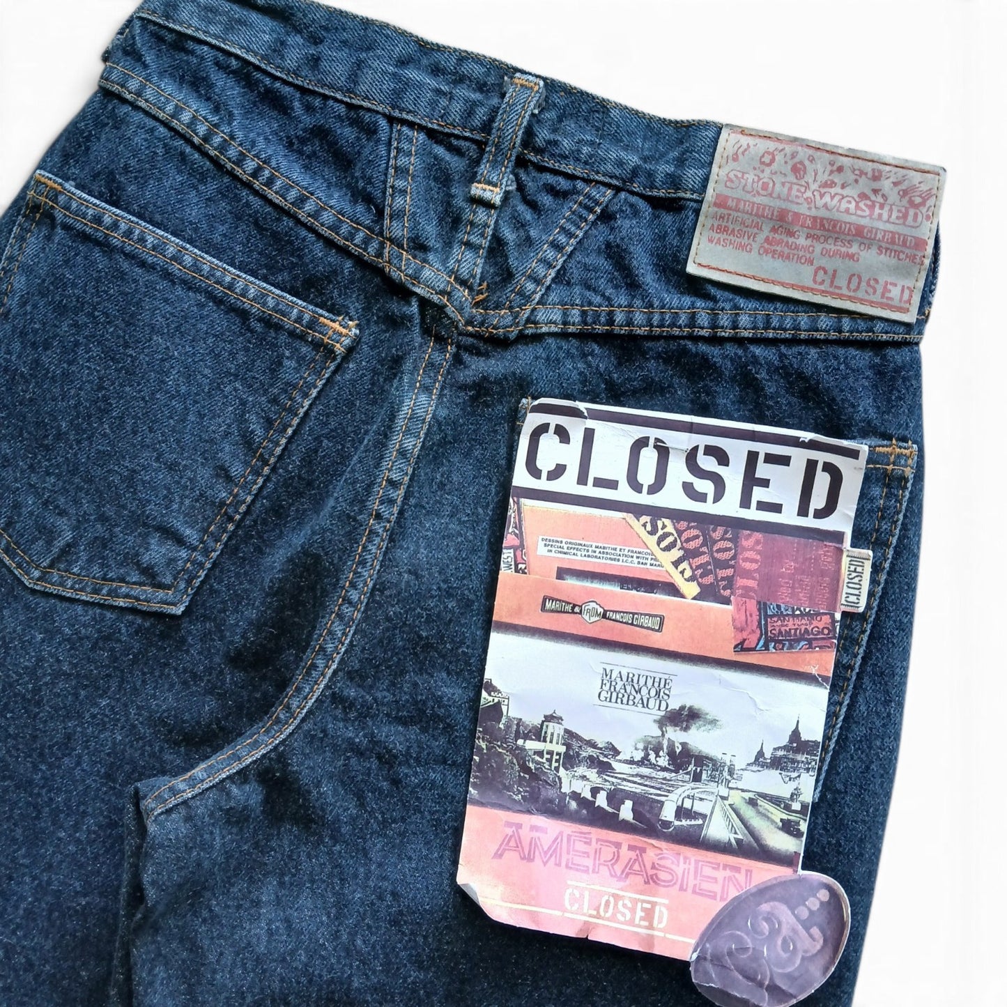 1990s Closed Marithé + François Girbaud jeans 28