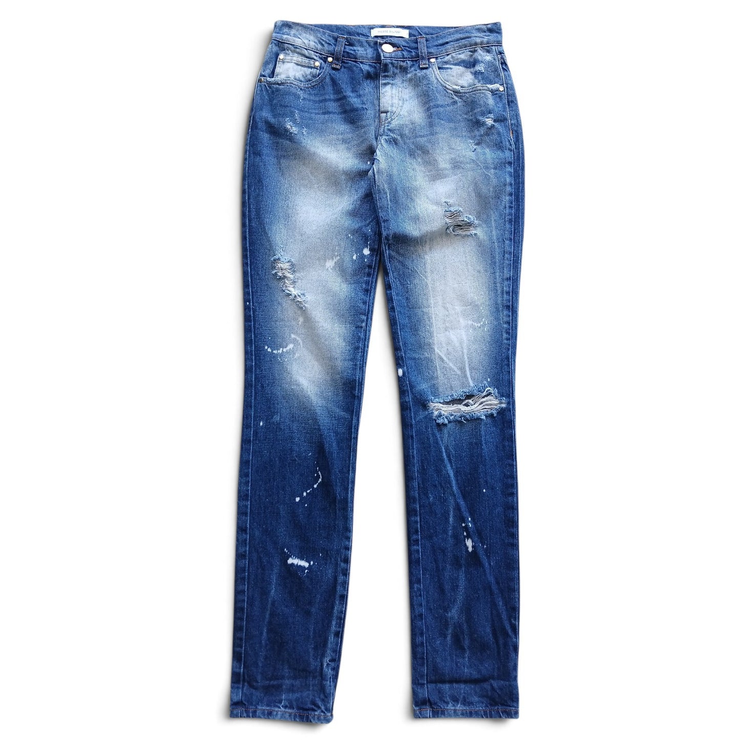 2010s Pierre Balmain distressed jeans 28