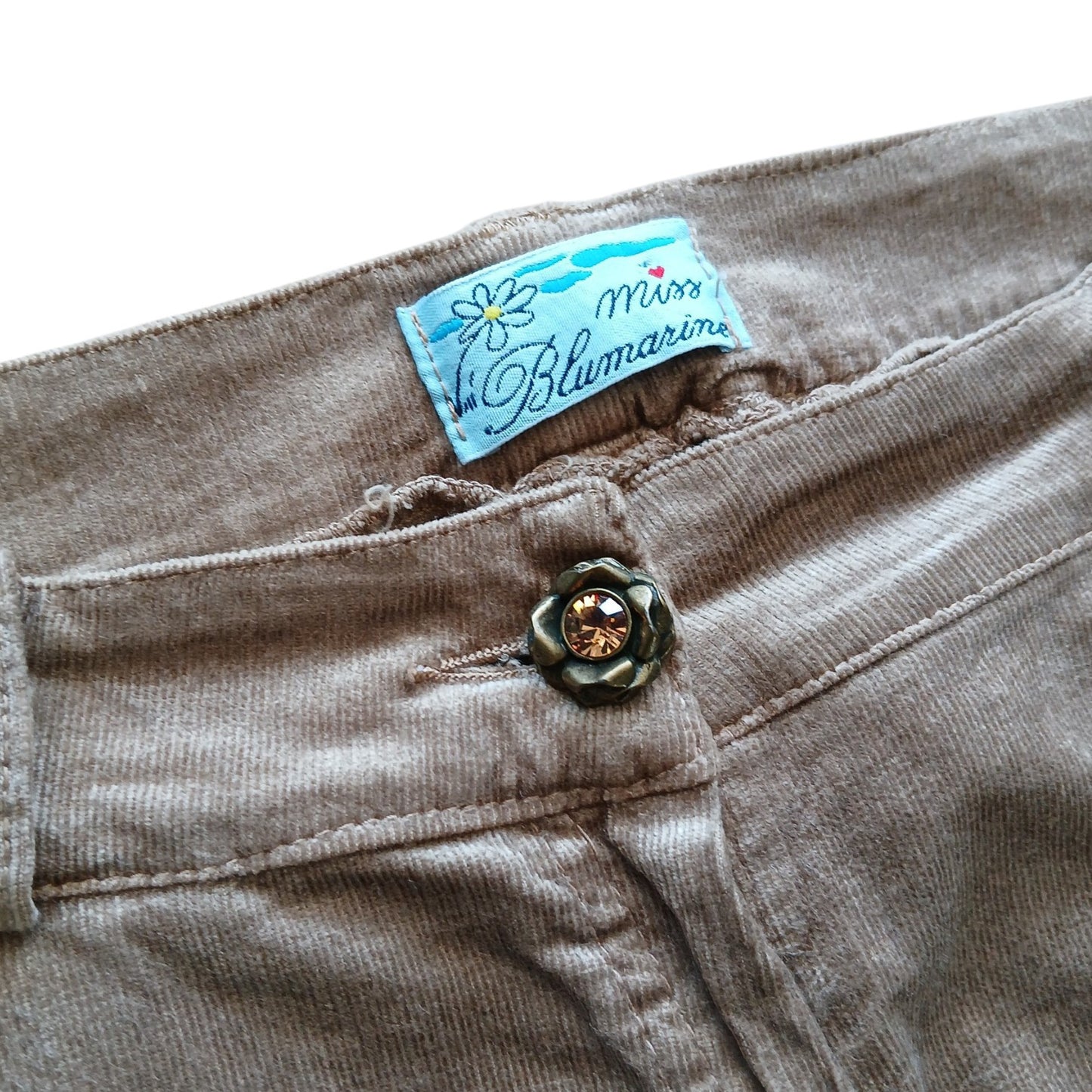 2000s Blumarine corduroy pants S