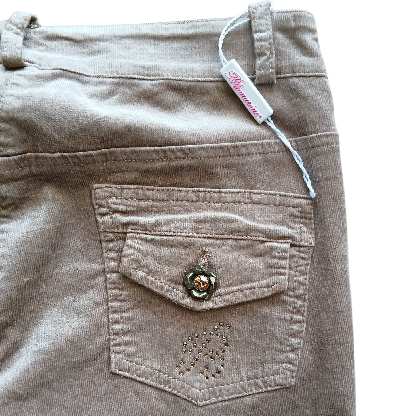 2000s Blumarine corduroy pants S