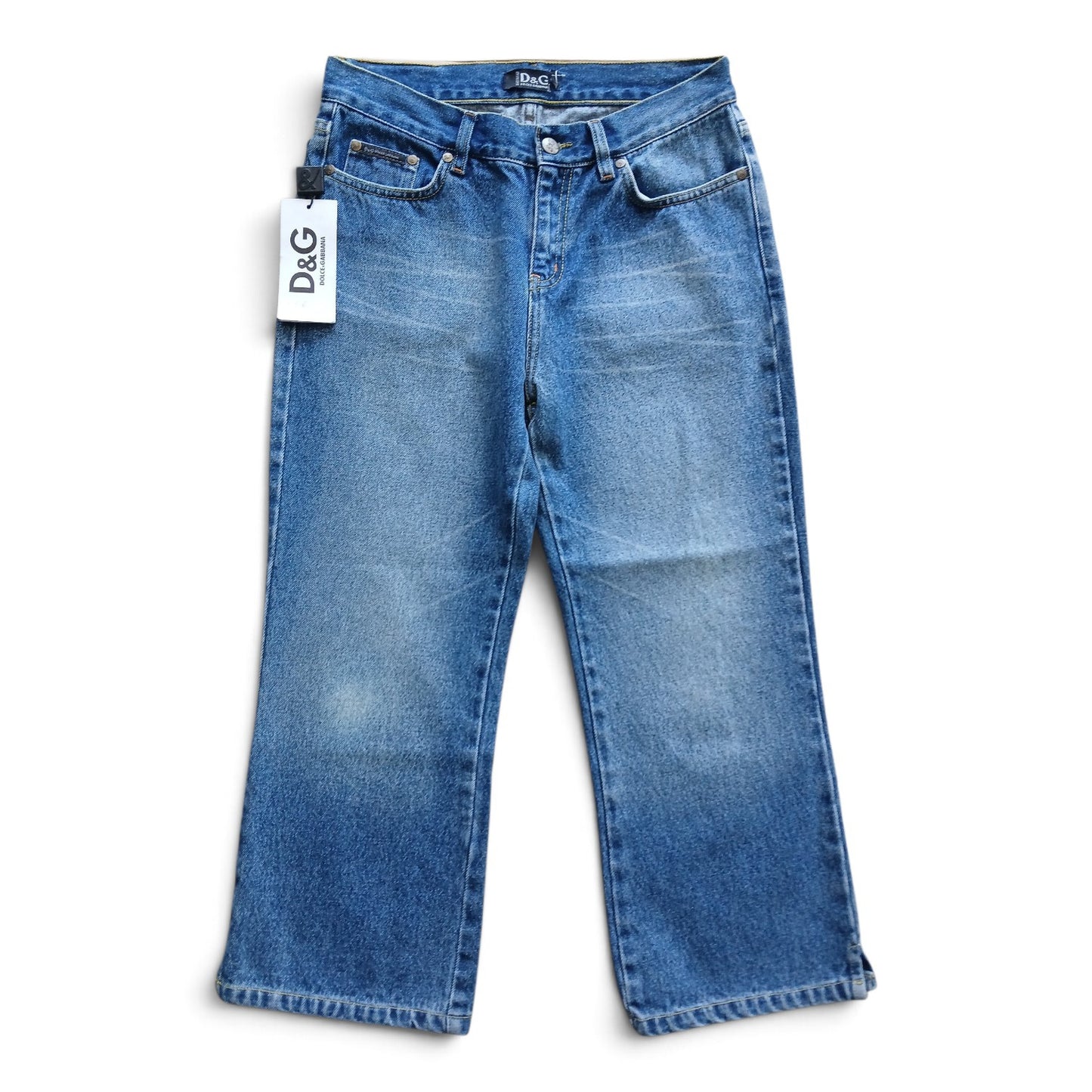 2000s Dolce & Gabbana capri jeans S