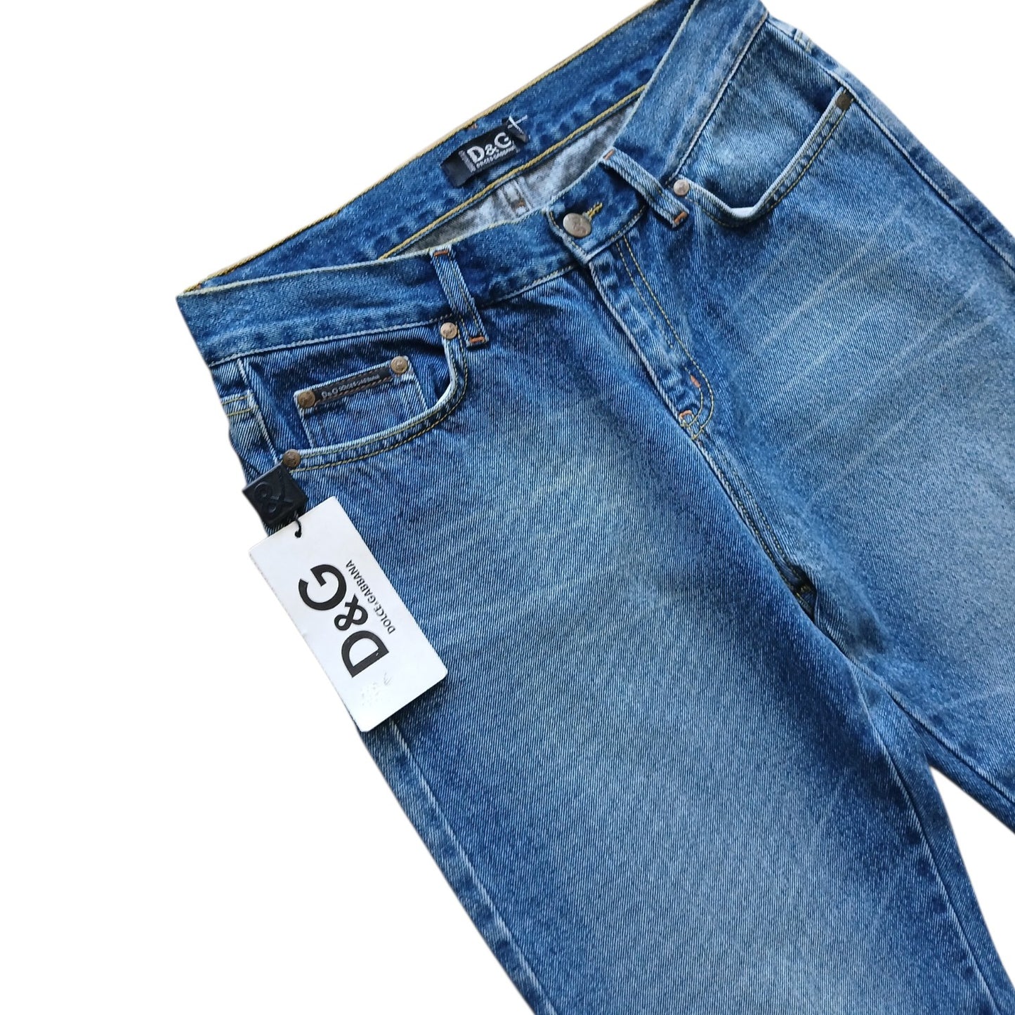2000s Dolce & Gabbana capri jeans S