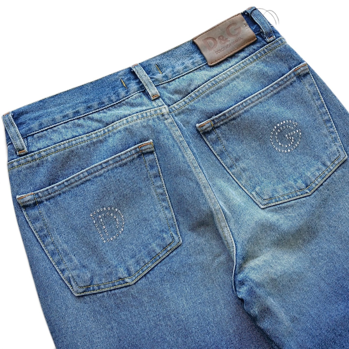 2000s Dolce & Gabbana capri jeans S