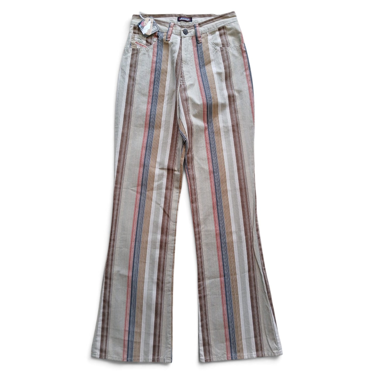 1990s Diesel women’s striped pants 26