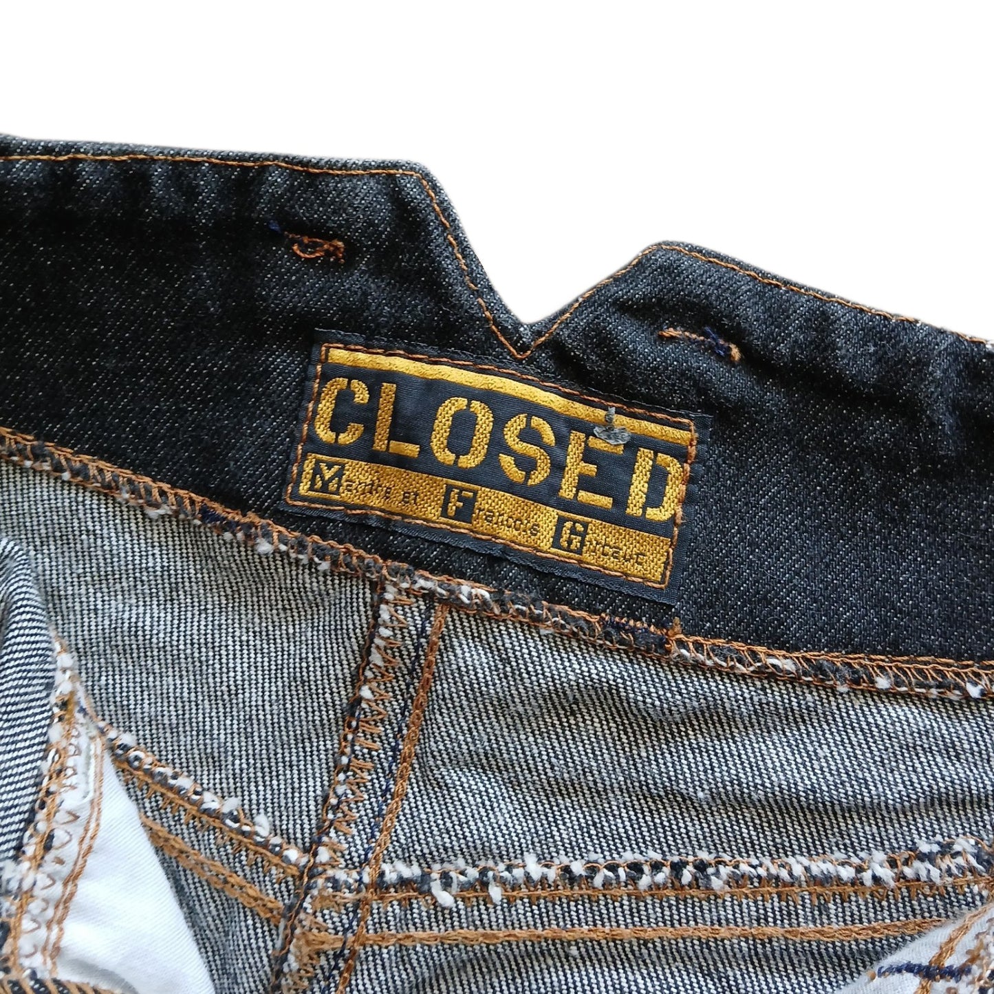 1990s Closed by Marithé + François Girbaud denim skirt 28