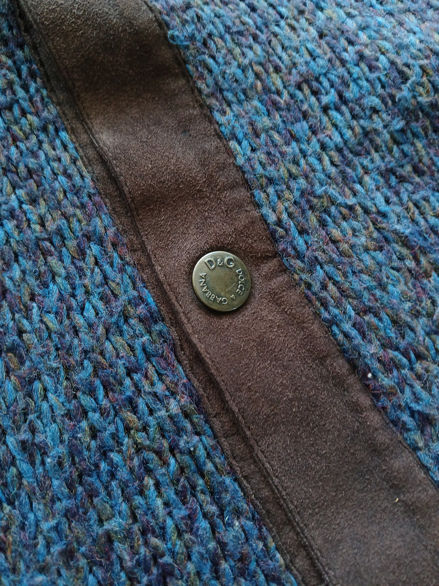 2000s Dolce & Gabbana chunky knit  L