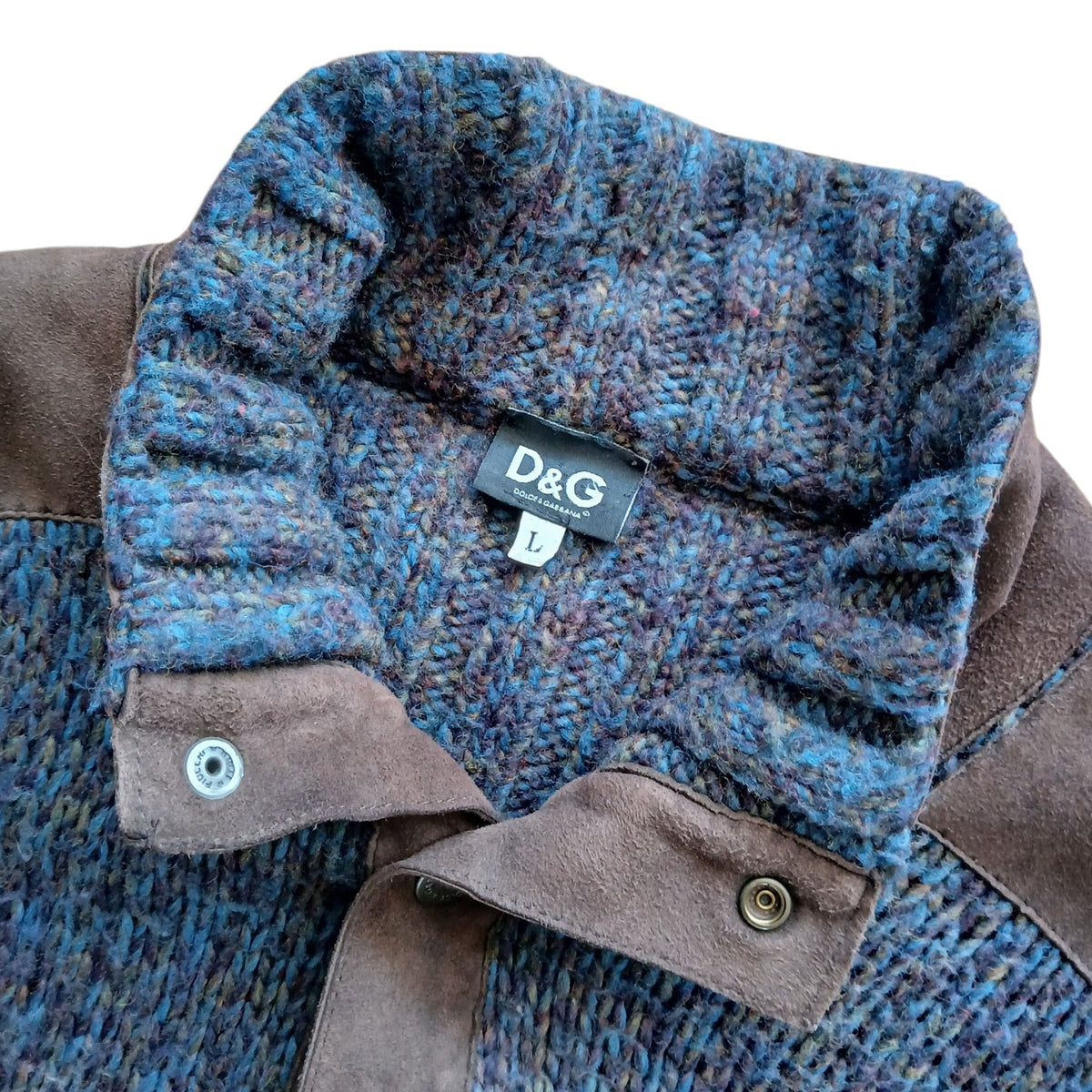 2000s Dolce & Gabbana chunky knit  L