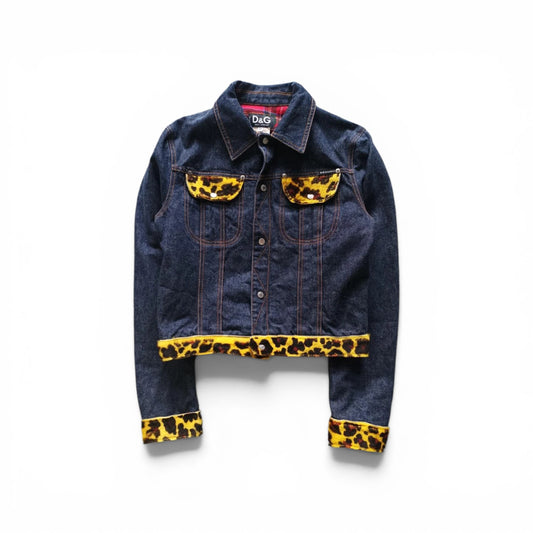 2000s Dolce & Gabbana denim jacket M