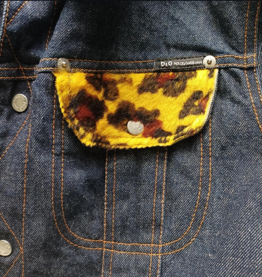 2000s Dolce & Gabbana denim jacket M