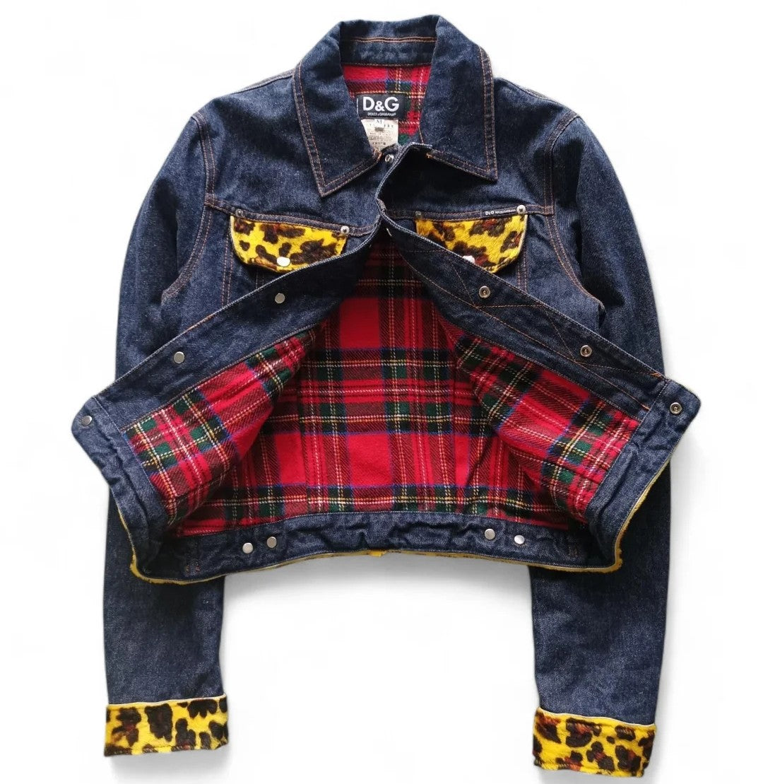2000s Dolce & Gabbana denim jacket M
